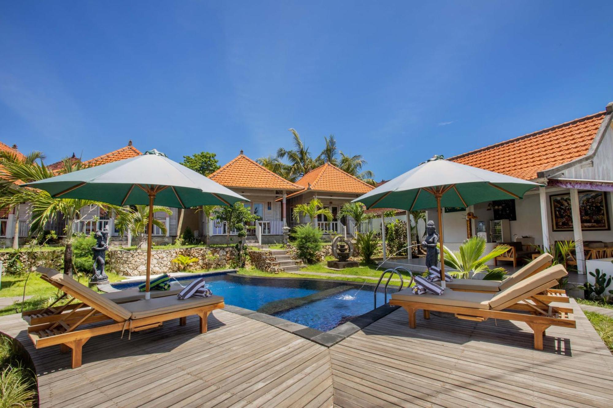 Blue Sky Villa Ceningan Nusa Lembongan  Exterior photo