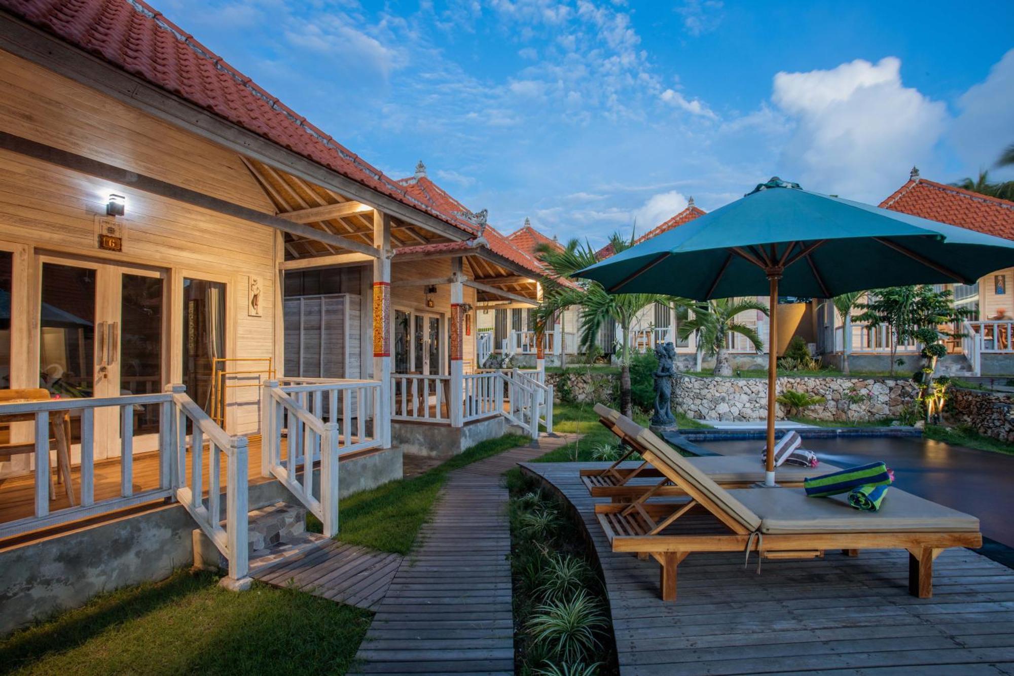 Blue Sky Villa Ceningan Nusa Lembongan  Exterior photo