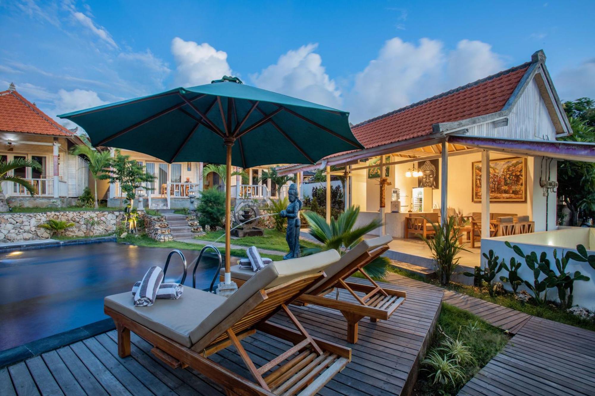 Blue Sky Villa Ceningan Nusa Lembongan  Exterior photo