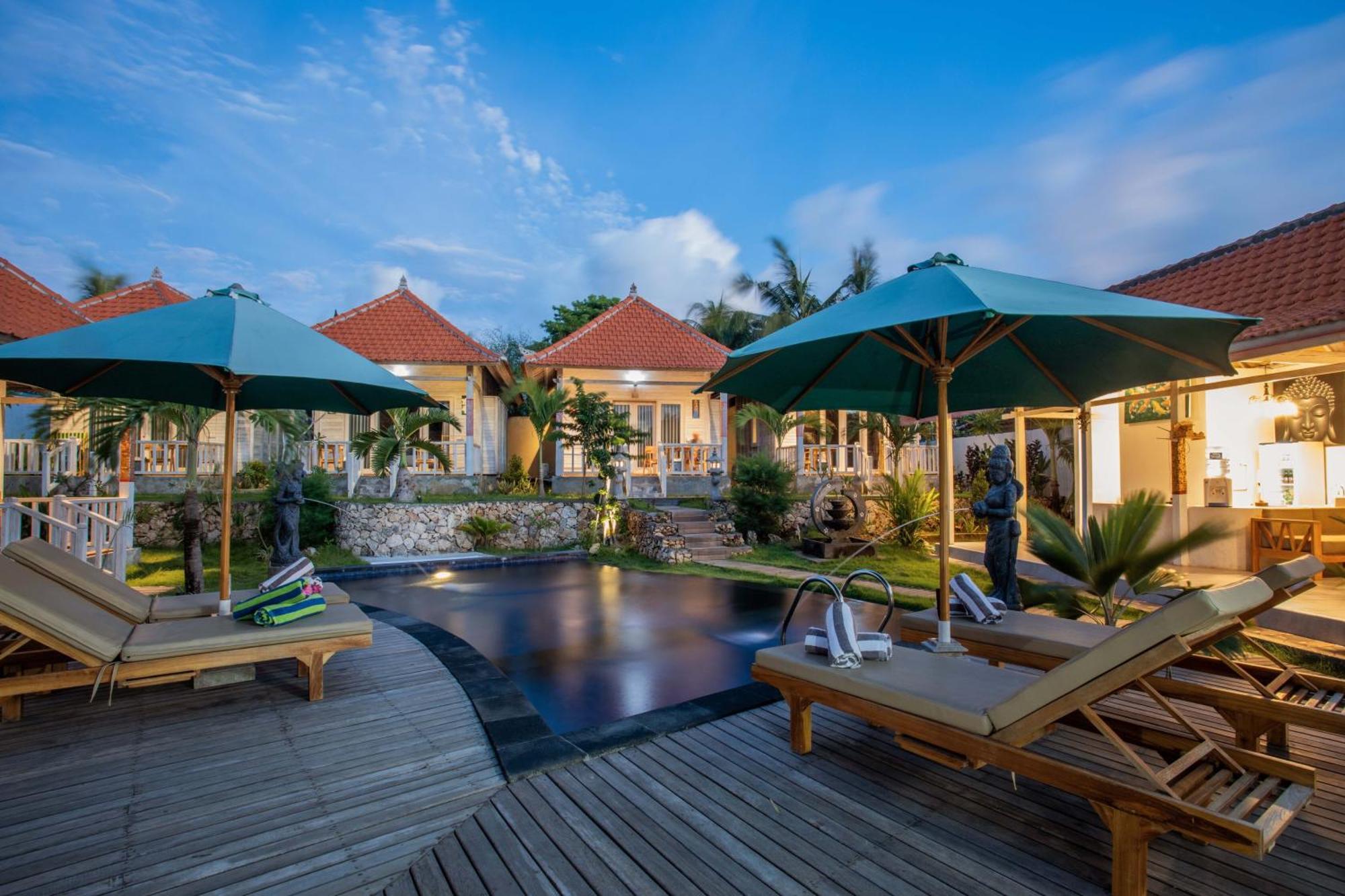 Blue Sky Villa Ceningan Nusa Lembongan  Exterior photo